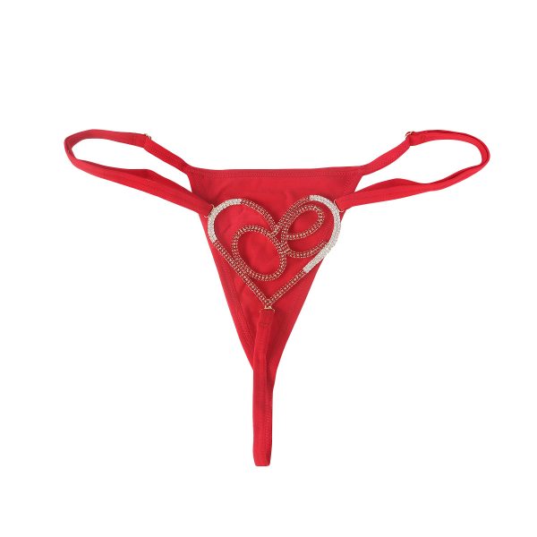 Valentine's Sexy Body Chain: Diamond Love Bikini Jewelry - Image 6