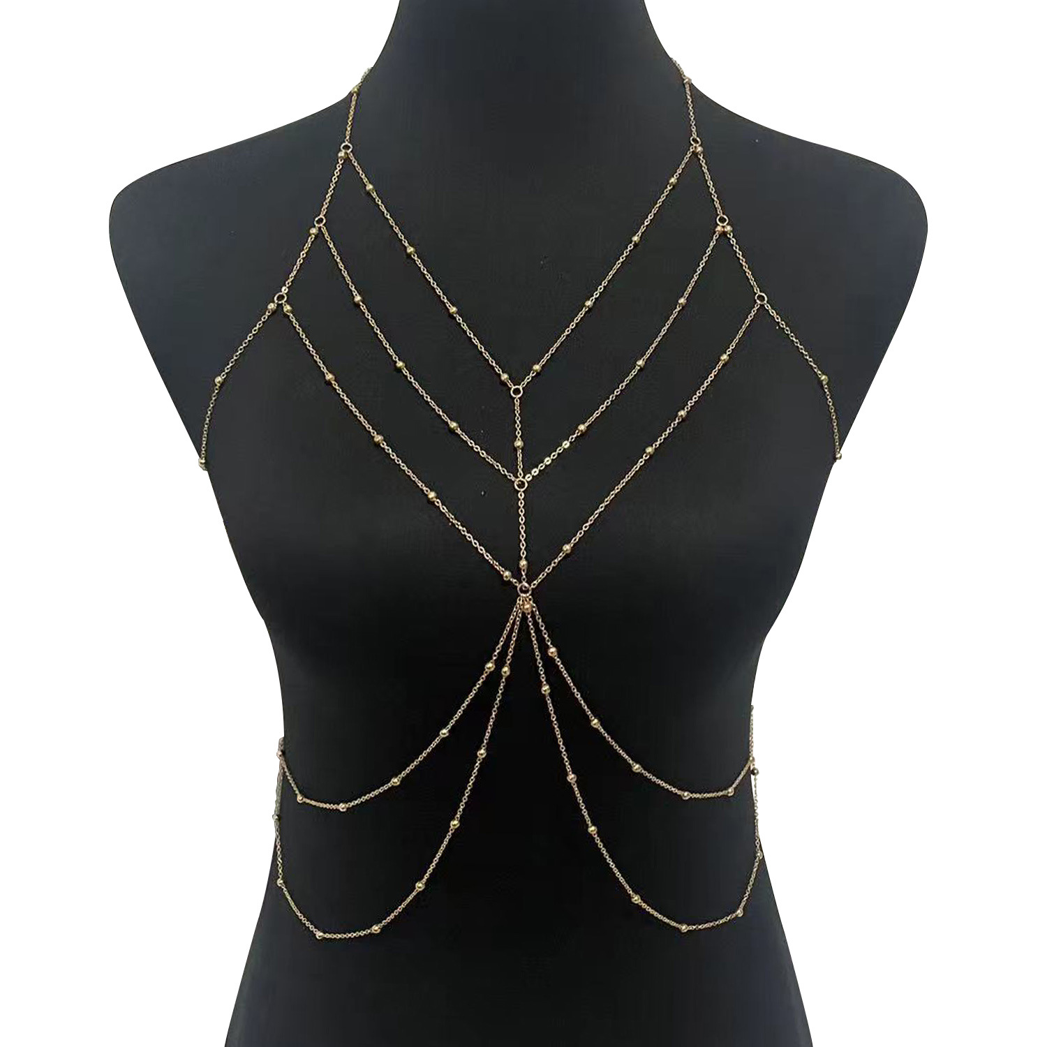 Sexy Hollow Chest Body Chain - Fashion Body Jewelry HK0038 - Image 4