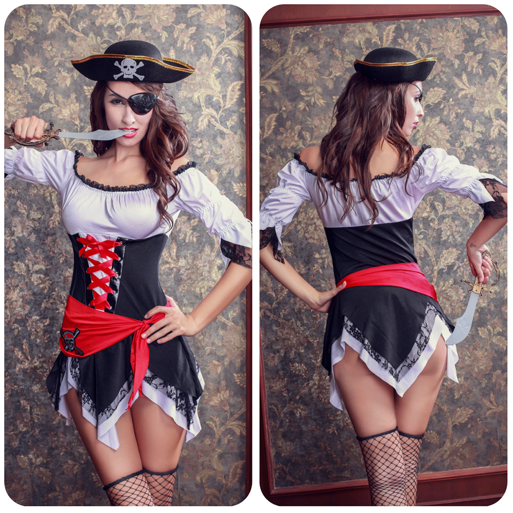 Sexy Pirate Costume Women - Halloween Cosplay Party Outfit - Image 6
