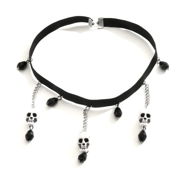 Dark Skull Thigh Chain - Sexy Halloween Pendant Body Jewelry - Image 5