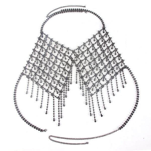 Diamond Tassel Body Chain: Sexy Bikini Jewelry for Club & Party - Image 5