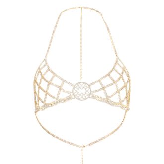 Diamond Body Chain: Sexy Geometric Bra for Women - Nightclub Party Jewelry