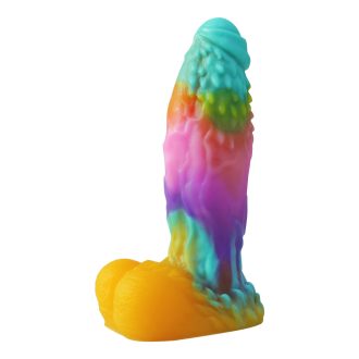 Luminous Dildo: Colorful Vibrating Massager for Women - Adult Toy
