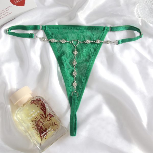 Diamond Bikini G-String: Sexy Body Chain Panties for Beach & Nightclub - Image 9