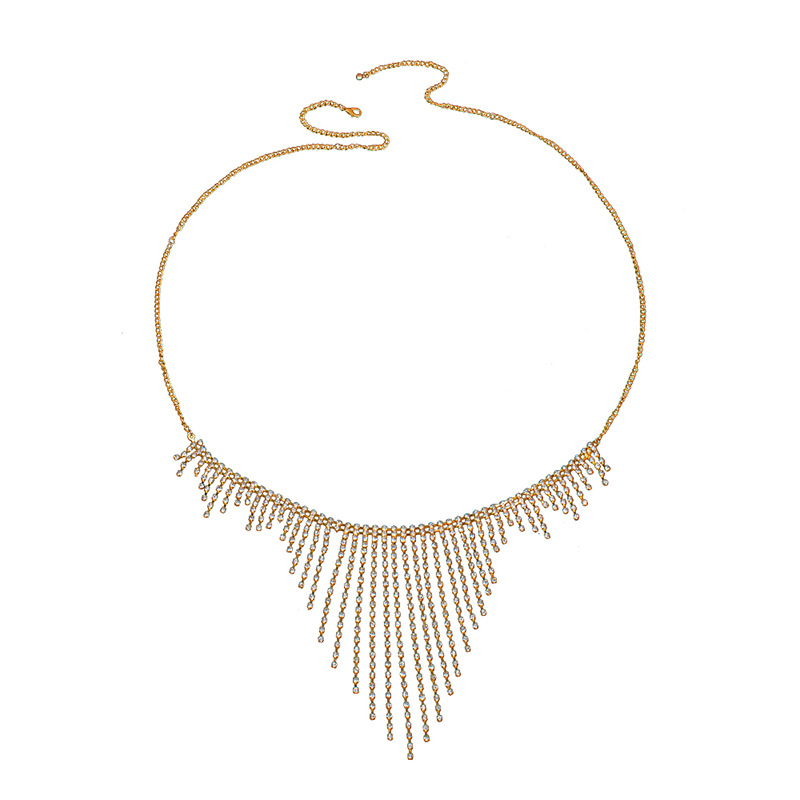 Rhinestone Tassel Body Chain: Sexy Bikini Jewelry for Summer - Image 5