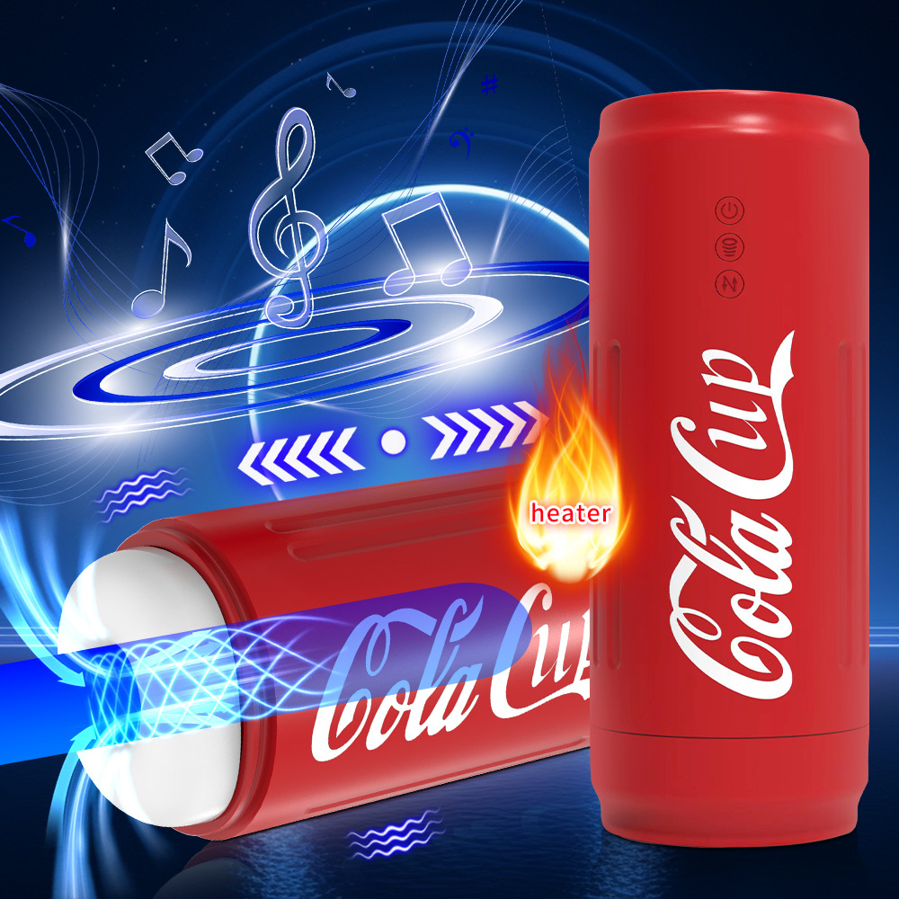 Coke Airplane Cup: Intelligent Vibrating Masturbator for Men