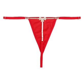 Diamond Butterfly Body Chain G-String: Sexy Rhinestone Lingerie for Women