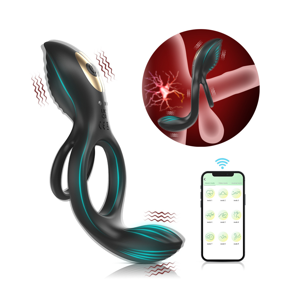 Jason App Controlled Double Ring: Enhance Pleasure & Performance - Image 2