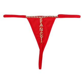Diamond Letter Brooch Body Chain: Sexy Rhinestone Lingerie Jewelry