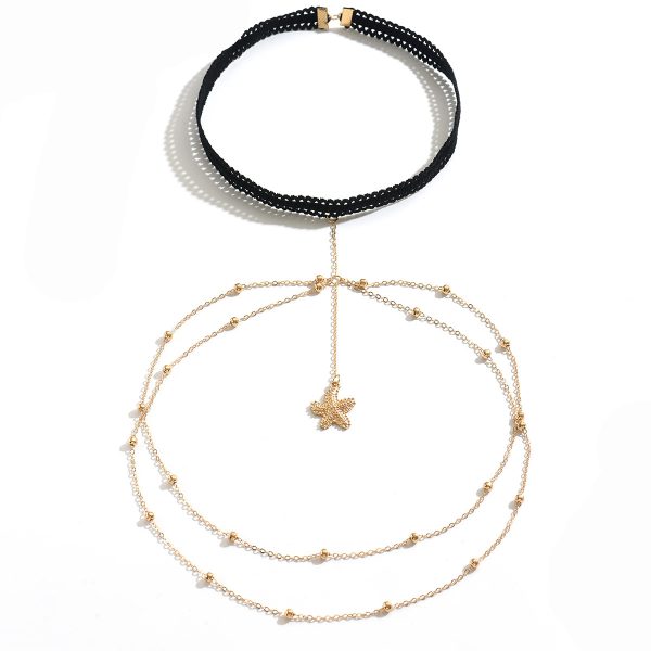 Starfish Thigh Ring: Beachy Bead Chain Fashion for Hot Girls - Image 5