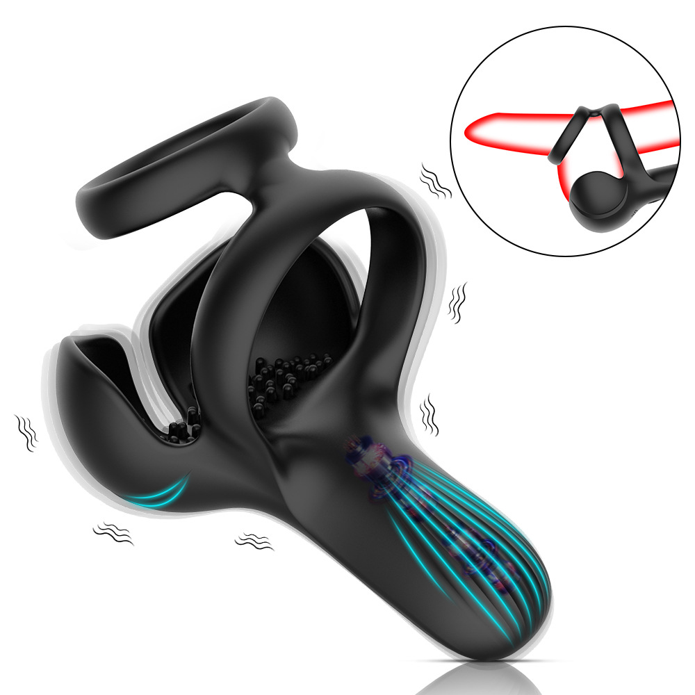 Corolla Remote Vibrating Cock Ring: Couples' Pleasure Toy