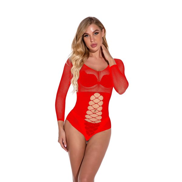 Sexy Mesh Lingerie Set: Temptation Hollow-Out Mini Skirt - Image 4