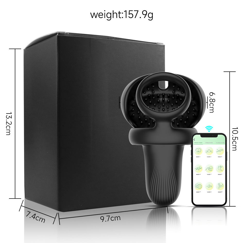 Corolla Remote Vibrating Cock Ring: Couples' Pleasure Toy - Image 4