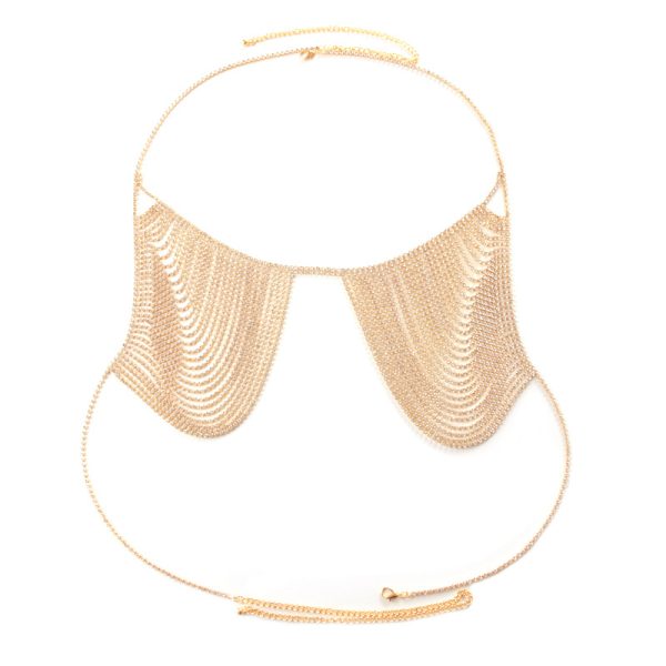 Sexy Tassel Body Chain Bra: Diamond Bikini Beach Nightclub Jewelry - Image 4