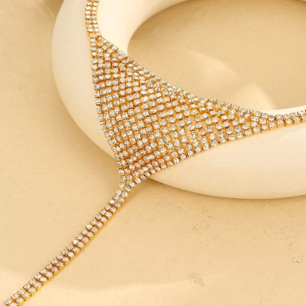 Sexy Rhinestone Bikini Body Chain: Women's Nightclub Beach Thong Jewelry - Image 4