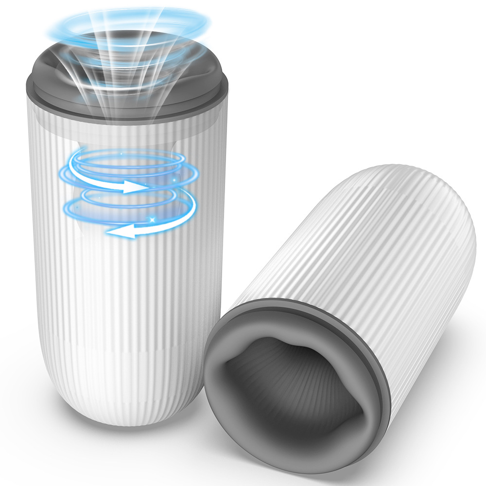 Jenna's Aircraft Cup: Rechargeable Rotating Glans Stimulator for Men