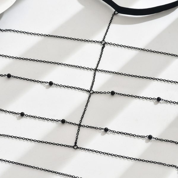 Sexy Thigh Chain: Europe & US Hot Girl Metal Tassel Body Jewelry H0022 - Image 4