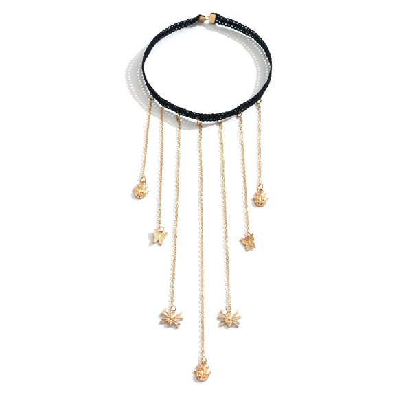 Boho Thigh Chain: Butterfly Spider Ladybug Tassel Pendant Body Jewelry - Image 5