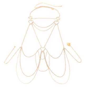 Rhinestone Body Chain: Sexy Bikini Jewelry for Women
