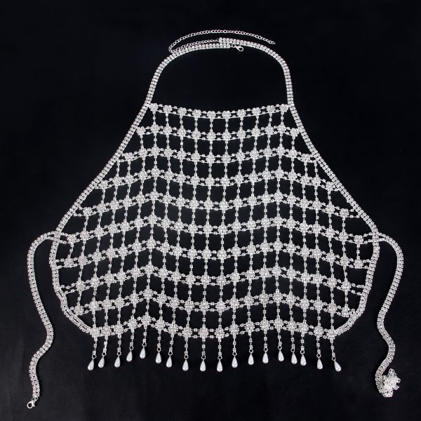 Sparkling Rhinestone Body Chain: Sexy Diamond Chest Chain for Women's Nightclub Fashion - Image 4