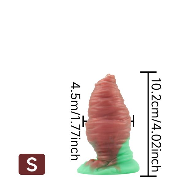 Radish Head Anal Plug: Novelty Couple Sex Toy for Anal Play & Masturbation - Image 6