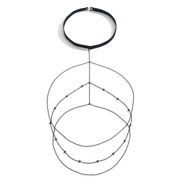 Sexy Thigh Chain: Europe & US Hot Girl Metal Tassel Body Jewelry H0022 - Image 5