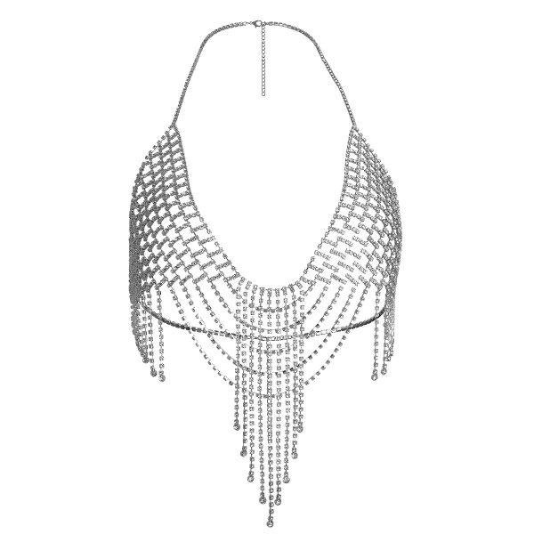 Rhinestone Body Chain: Sexy Diamond Chest Jewelry for Beach & Nightclub - Image 4
