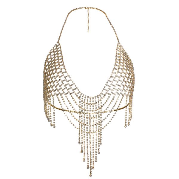 Rhinestone Body Chain: Sexy Diamond Chest Jewelry for Beach & Nightclub - Image 5