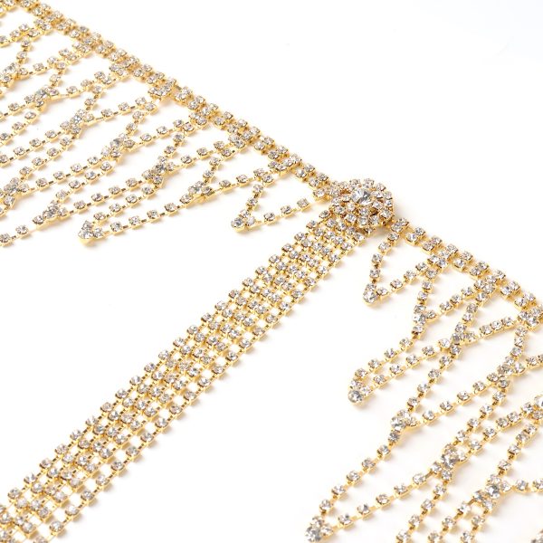 Rhinestone Body Chain Skirt: Sexy Tassel Diamond Body Jewelry - Image 5