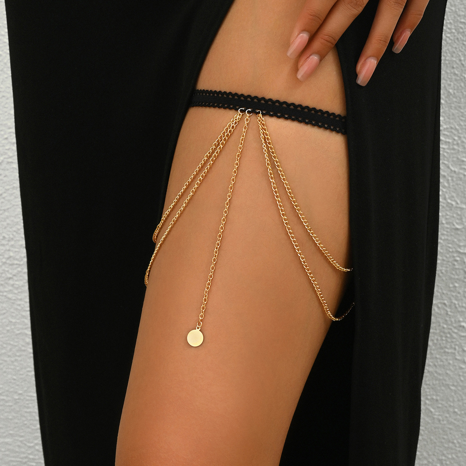 Tassel Thigh Chain: European Body Jewelry for Women