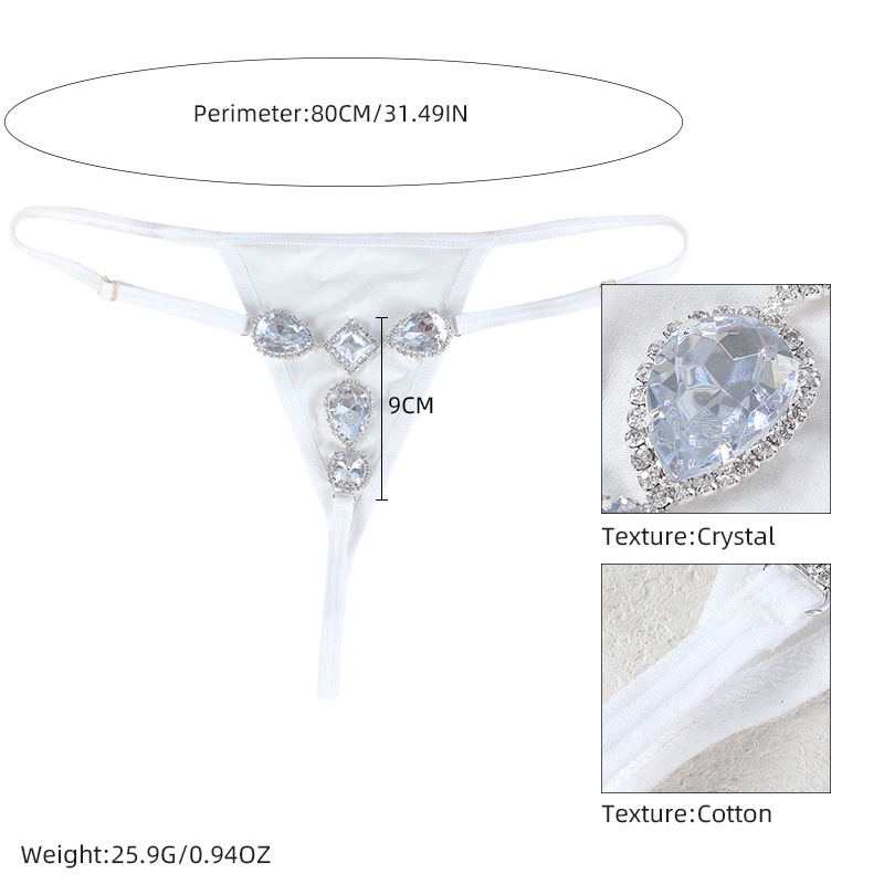 Sexy Bikini Body Chain - Gem Inlaid Beach Body Jewelry - Image 4