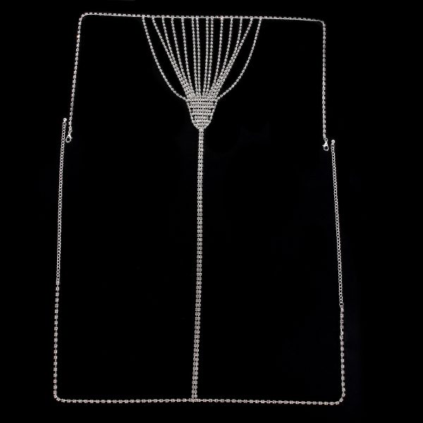 Rhinestone Tassel Body Chain: Sexy Multi-Layer Jewelry for Women - Image 3