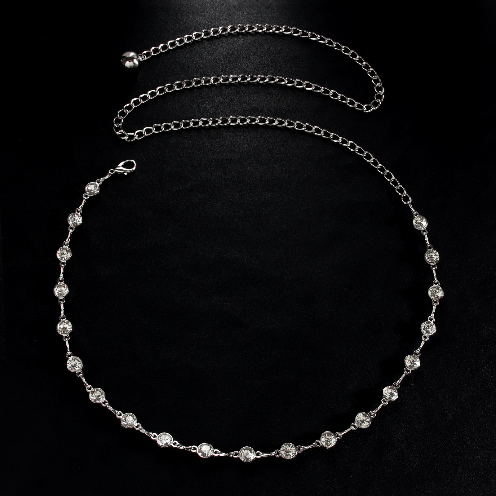 Diamond Bow Body Chain: Sexy Rhinestone Bikini Waist Jewelry - Image 4