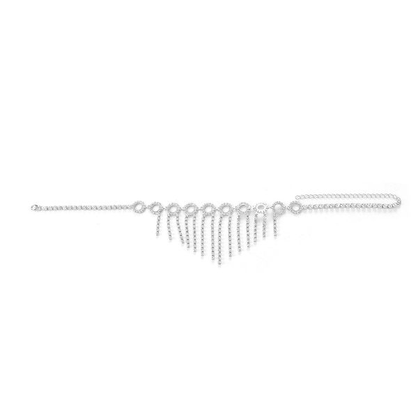 Diamond Tassel Body Chain: Luxury Nightclub Bikini Bra Necklace - Image 9