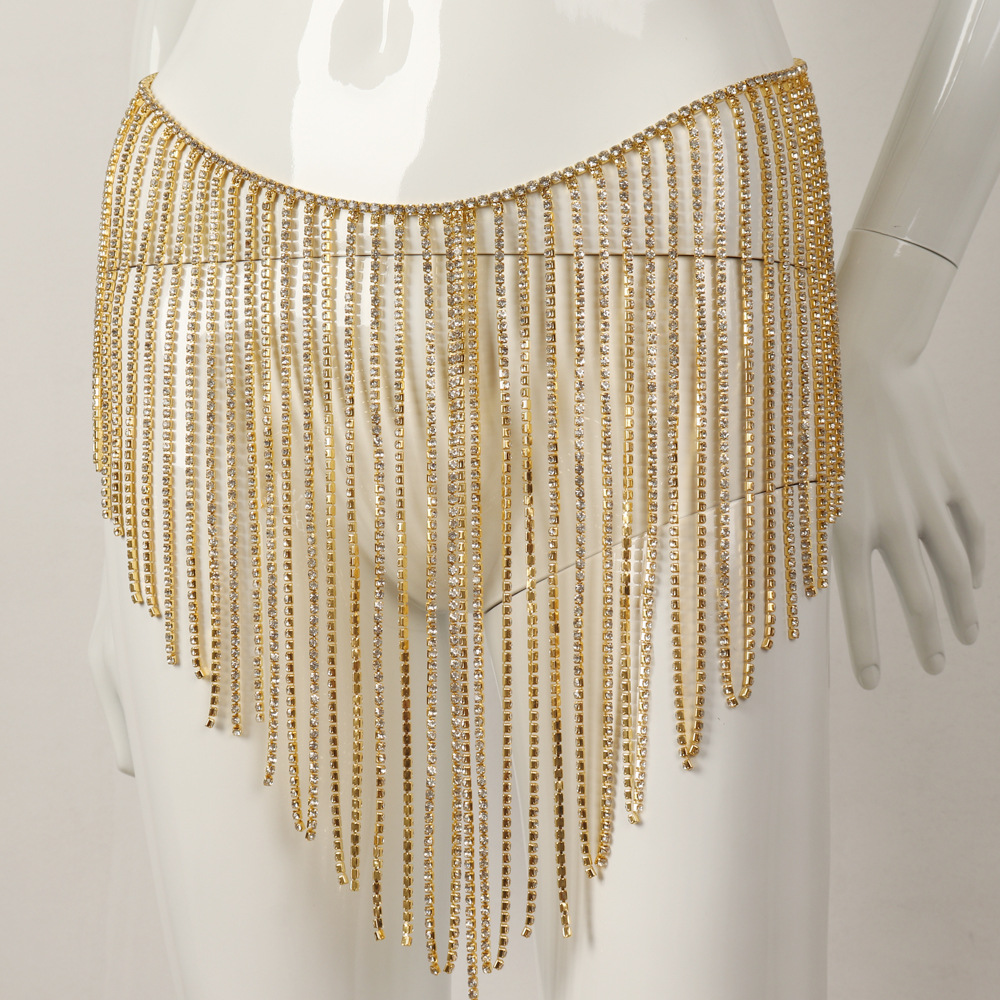 Rhinestone Body Chain: Sexy Beach Tassel Jewelry - Image 8
