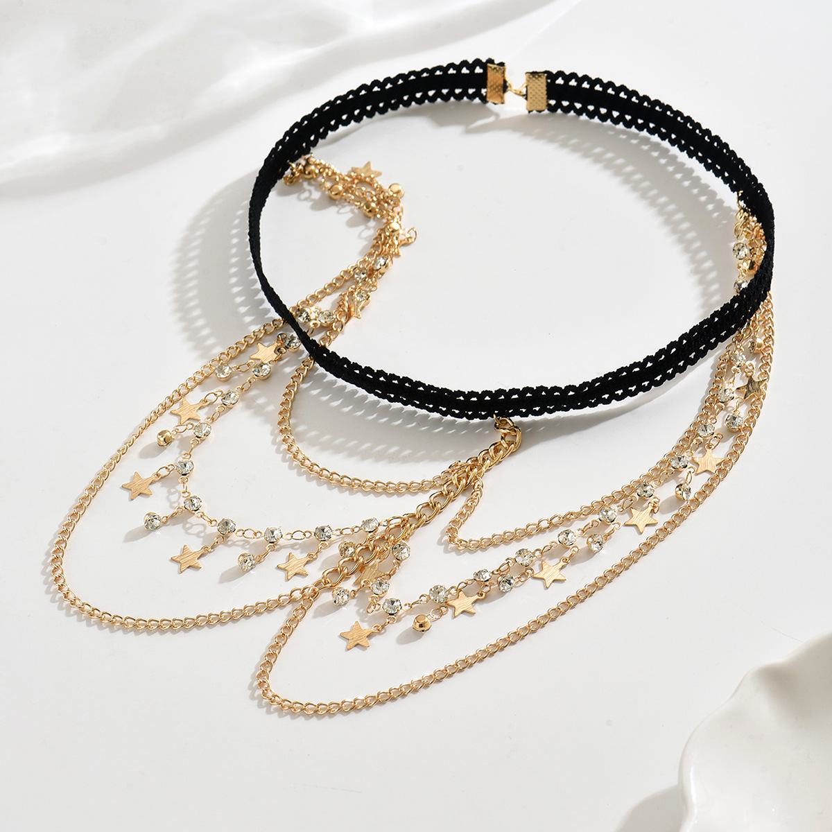 Rhinestone Star Thigh Chain: Sexy Leg Jewelry for Women - Image 3