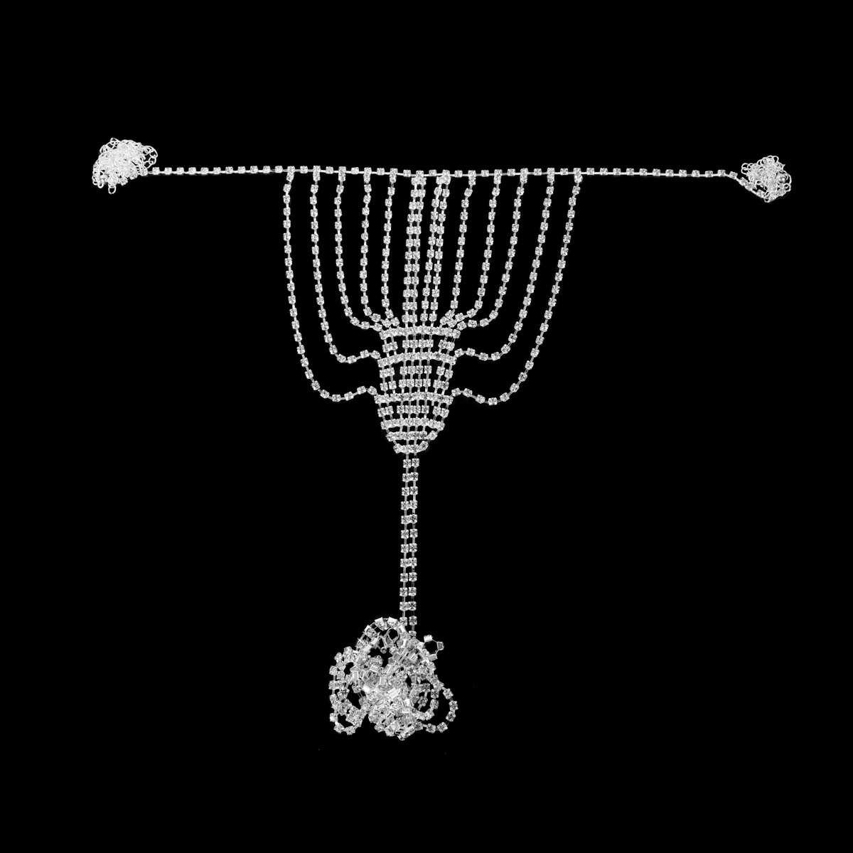 Rhinestone Body Chain: Sexy Beach Tassel Jewelry - Image 11