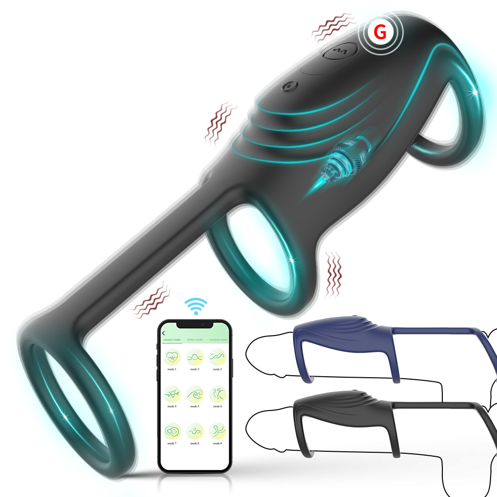 Kevin Wireless Remote Cock Ring: Delay Ejaculation & Enhance Pleasure