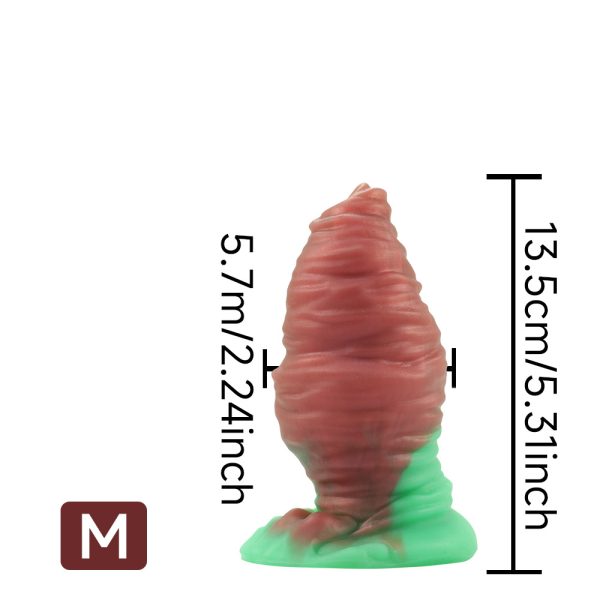 Radish Head Anal Plug: Novelty Couple Sex Toy for Anal Play & Masturbation - Image 7