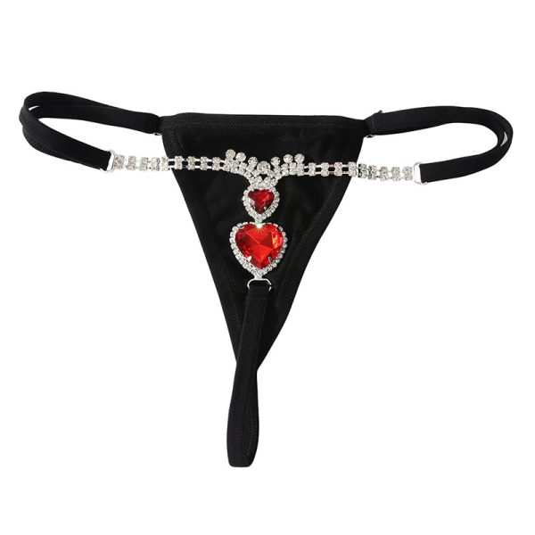 Rhinestone Thong Chain: Sexy Low Waist Bikini Body Jewelry - Image 5