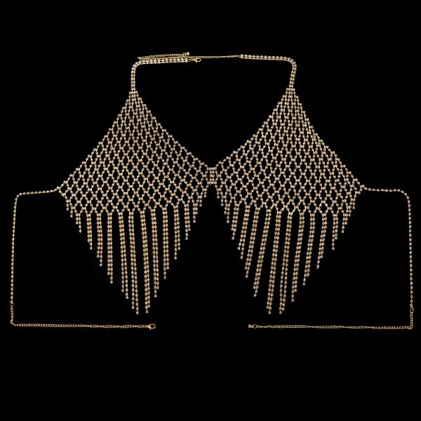 Diamond Body Chain: Sexy Bikini Chest Chain for Beach & Nightclub - Image 5