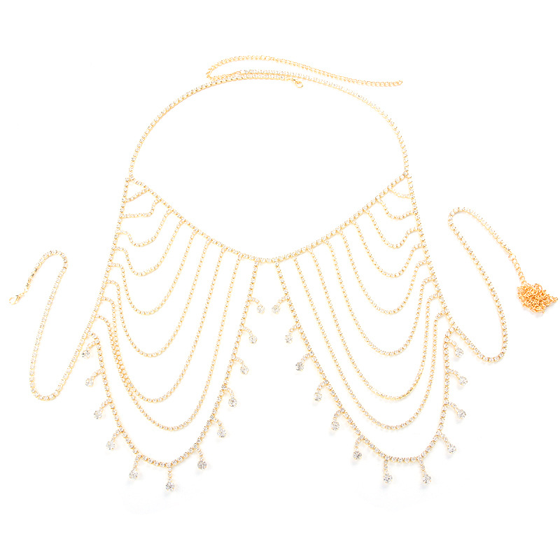 Sexy Tassel Body Chain: Women's Chest Necklace Jewelry - Image 6