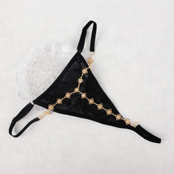 Bikini Body Chain: Sexy Thong Underwear Jewelry for Women - Image 4