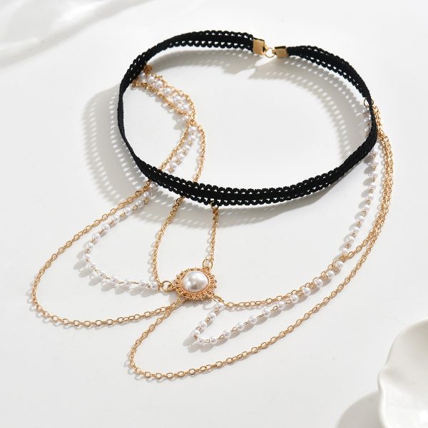 Sexy Pearl Leg Chain - European American Fashion Body Jewelry - Image 3