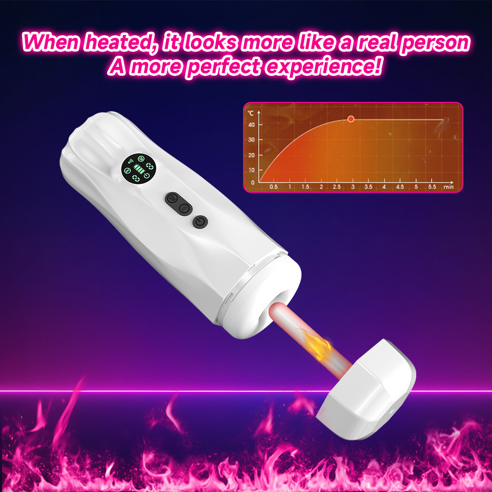 GT50 Aircraft Cup: Vibration Heating Penis Exerciser for Men - Image 4