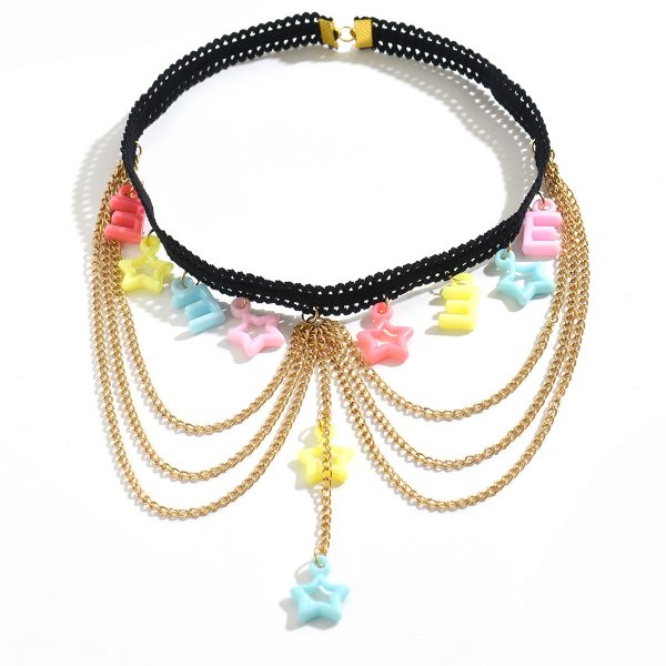 Dopamine Star Thigh Ring: Summer Hollow Chain Body Jewelry - Image 5
