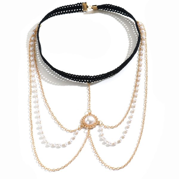 Sexy Pearl Leg Chain - European American Fashion Body Jewelry - Image 5