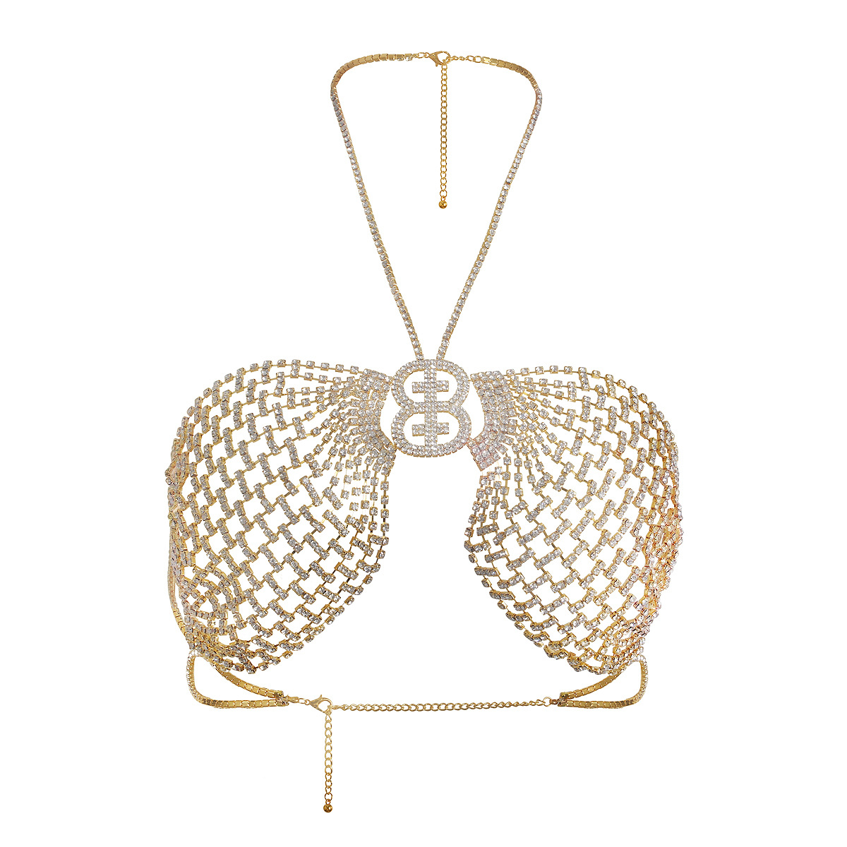 Rhinestone Body Chain Bra: Sexy Diamond Bikini Jewelry - Image 5