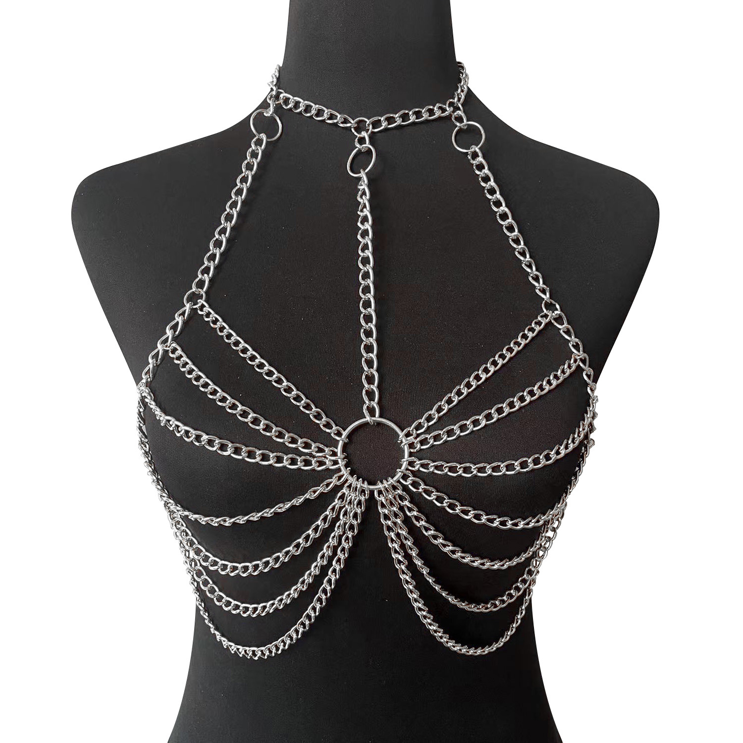 European Metal Chain Body Jewelry: Sexy & Edgy Style - Image 6