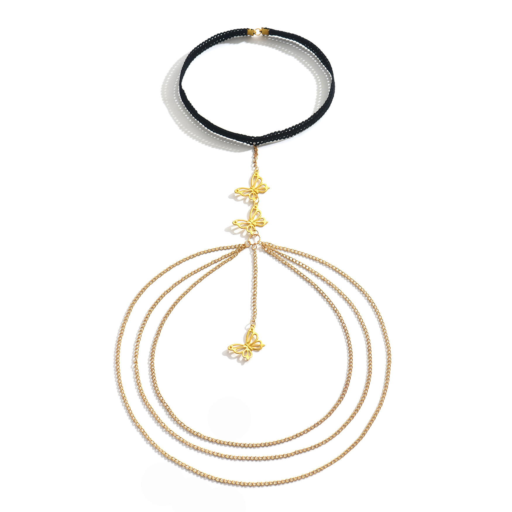 Joker Butterfly Thigh Chain: Sexy 3D Body Jewelry - Image 5